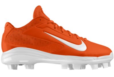 orange softball cleats