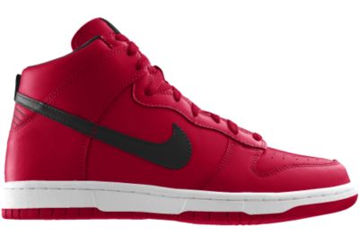 Custom  Shoes on Nike Dunk High Nfl Atlanta Falcons Id Custom Shoes   Red  8 5