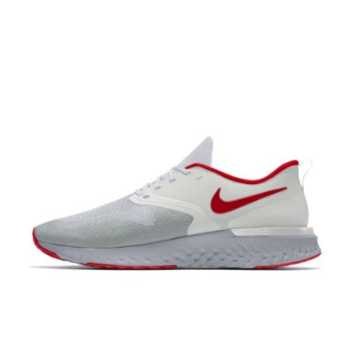 men's nike odyssey react flyknit 2 graphic running shoes