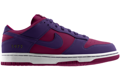 Nike Dunk Low Be True iD Custom Womens Shoes   Purple