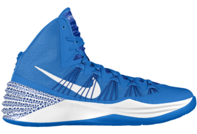 Nike Hyperdunk 2013 iD Custom Kids Basketball Shoes (3.5y 6y)   Blue