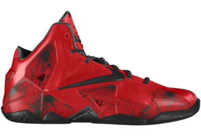 Nike LeBron 11 iD Custom Basketball Shoes   Red
