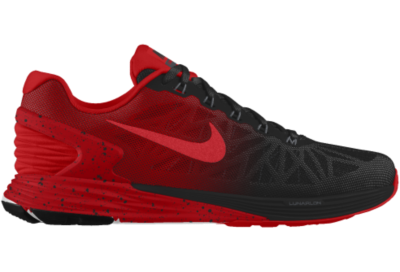 Nike LunarGlide 6 iD Custom Kids Running Shoes (3.5y 6y)   Red