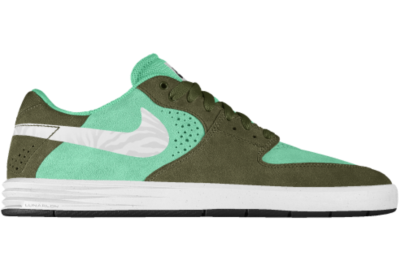Nike SB Paul Rodriguez 7 Low iD Custom Mens Skateboarding Shoes   Green