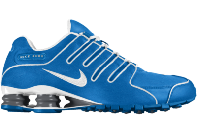 Nike Shox NZ iD Custom (Wide) Kids Shoes (3.5y 6y)   Blue