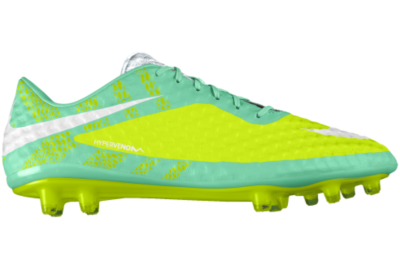 Nike HYPERVENOM Phantom FG iD Custom Mens Firm Ground Soccer Cleats   Green