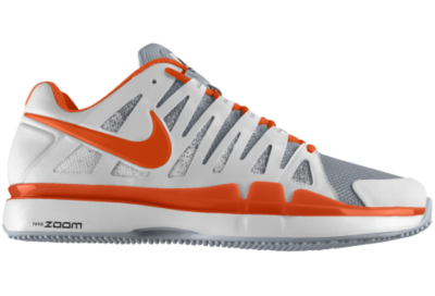 Nike Zoom Vapor 9 Tour Grass iD Custom (Wide) Mens Tennis Shoes   Orange