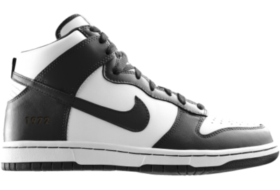 Nike Dunk High Be True iD Custom Kids Shoes (4y 6y)   Black