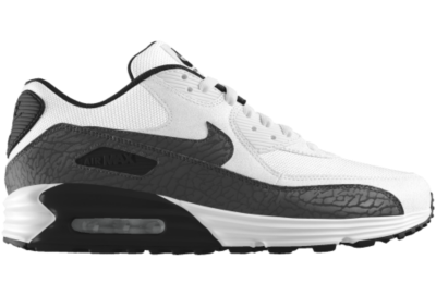 Nike Air Max Lunar90 iD Custom Kids Shoes (3.5y 6y)   Black