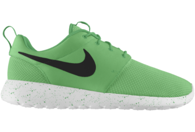 Nike Roshe Run iD Custom Kids Shoes (3.5y 6y)   Green