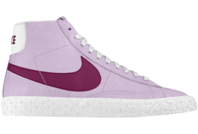 Nike Blazer Mid Premium iD Custom Womens Shoes   Purple