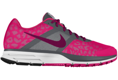 Nike Air Pegasus 30 Shield Trail iD Custom (Wide) Womens Running Shoes   Pink