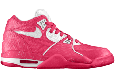 Nike Air Flight 89 iD Custom Mens Shoes   Pink