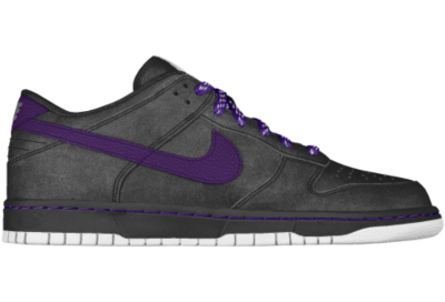 Nike Dunk Low iD Custom Kids Shoes (4y 6y)   Purple