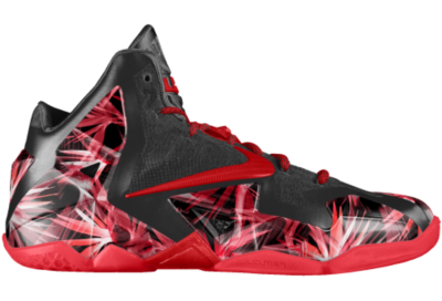 Nike LeBron 11 iD Custom Basketball Shoes   Black