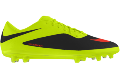 Nike HYPERVENOM Phatal FG iD Custom Womens Firm Ground Soccer Cleats   Yellow