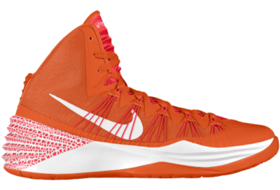 Nike Hyperdunk 2013 iD Custom Kids Basketball Shoes (3.5y 6y)   Orange