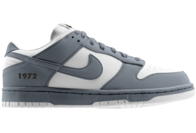 Nike Dunk Low iD Custom Mens Shoes   Grey