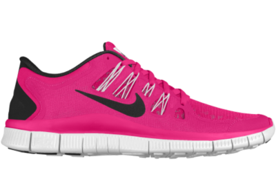 Nike Free 5.0 Shield iD Custom Womens Running Shoes   Pink