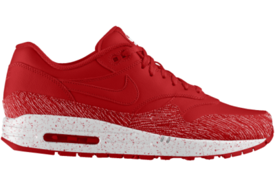 Nike Air Max 1 Premium iD Custom Kids Shoes (3.5y 6y)   Red