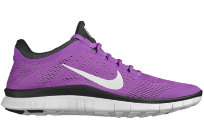 Nike Free 3.0 Shield iD Custom (Wide) Womens Running Shoes   Purple