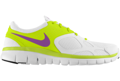 Nike Flex 2012 Run iD Custom (Wide) Womens Running Shoes   Yellow