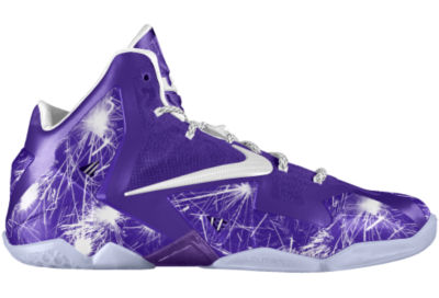 Nike LeBron 11 iD Custom Basketball Shoes   Purple