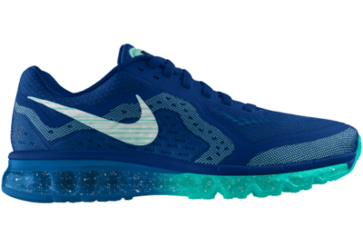 Nike Air Max 2014 iD Custom Mens Running Shoes   Blue