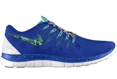 Nike Free 4.0 Hybrid iD Custom Mens Running Shoes   Blue