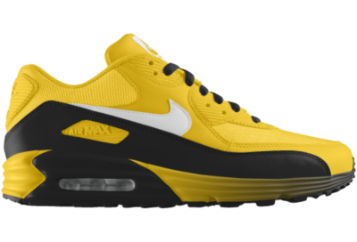 Nike Air Max Lunar90 iD Custom Kids Shoes (3.5y 6y)   Yellow