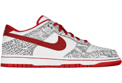 Nike Dunk Low iD Custom Kids Shoes (4y 6y)   Red