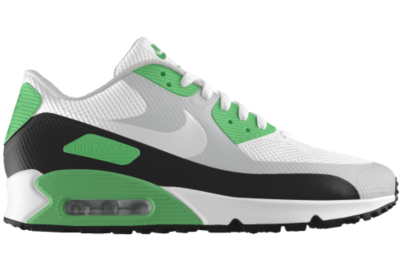 Nike Air Max 90 HYP PRM iD Custom Mens Shoes   Green